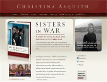 Tablet Screenshot of christinaasquith.com